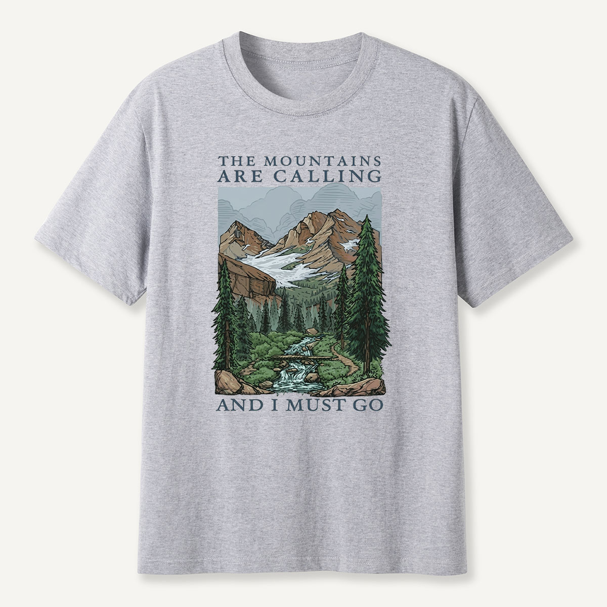 Mountain Adventure Landscape T-Shirt