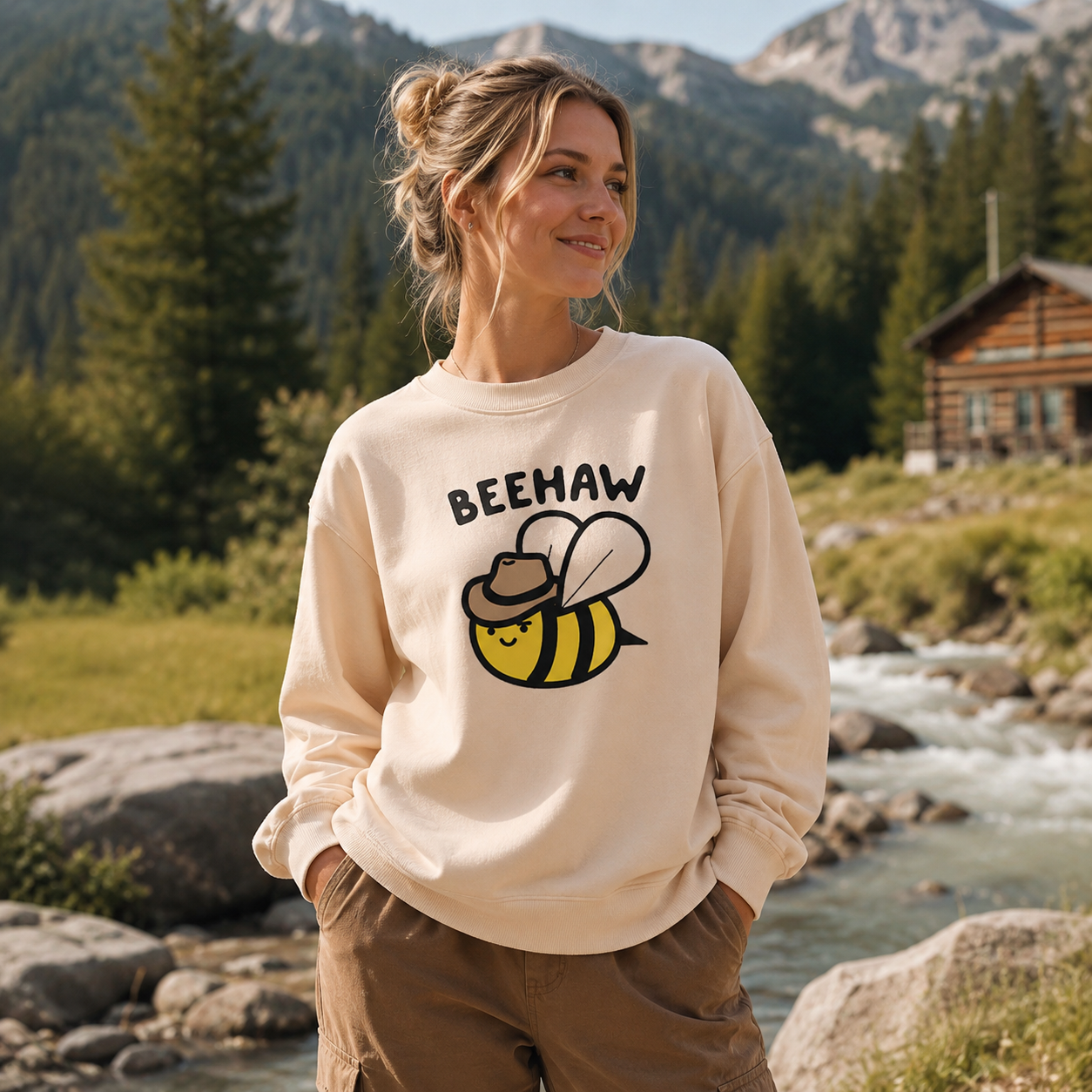 Beehaw Cowboy Bee Sweatshirts