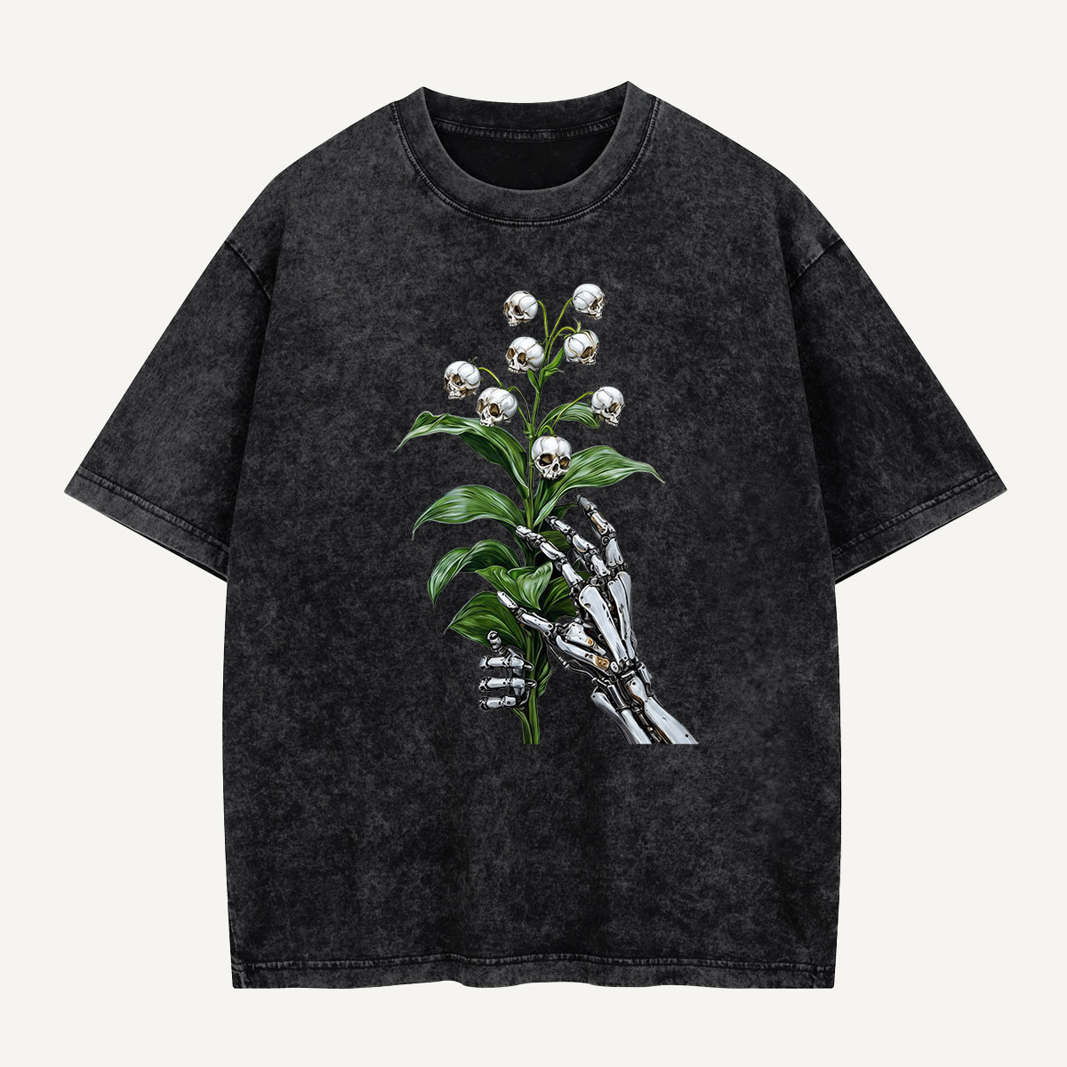 Handle with Bones Washed T-Shirt