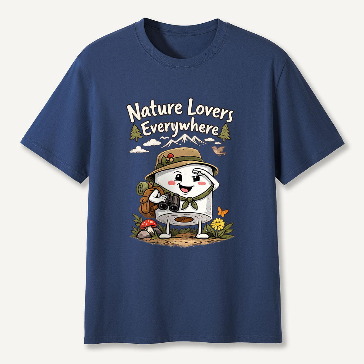 Nature Lovers Everywhere Hiking Dog T-Shirt
