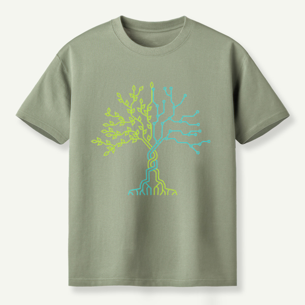 Half Alive Half Bare Tree T-Shirt