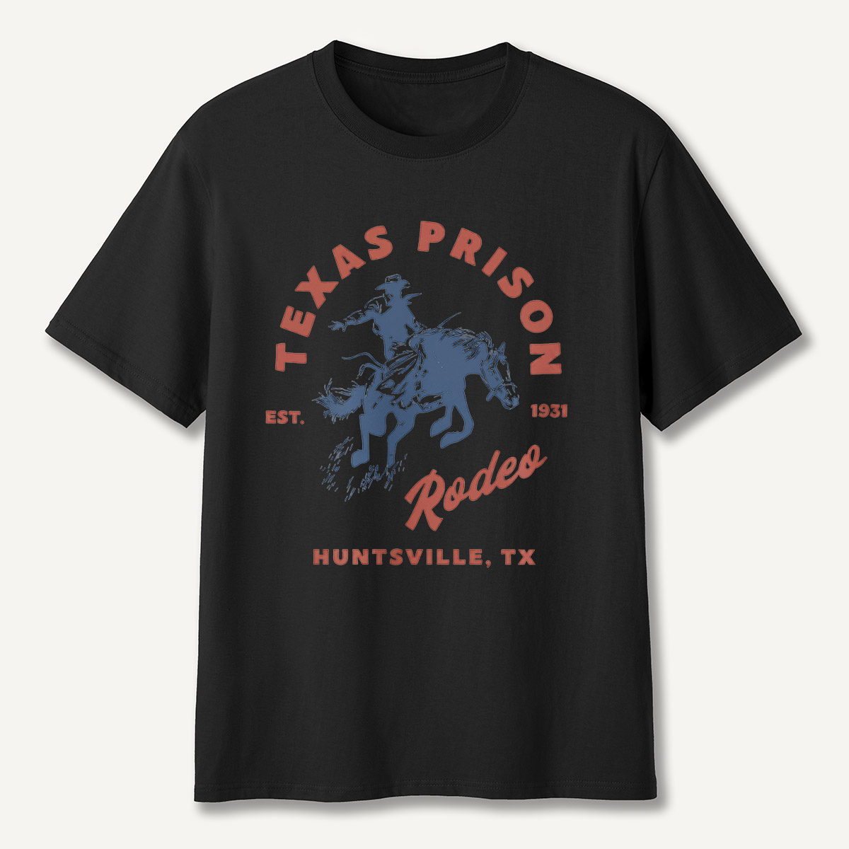 Texas Prison Rodeo Vintage Cowboy T-Shirt