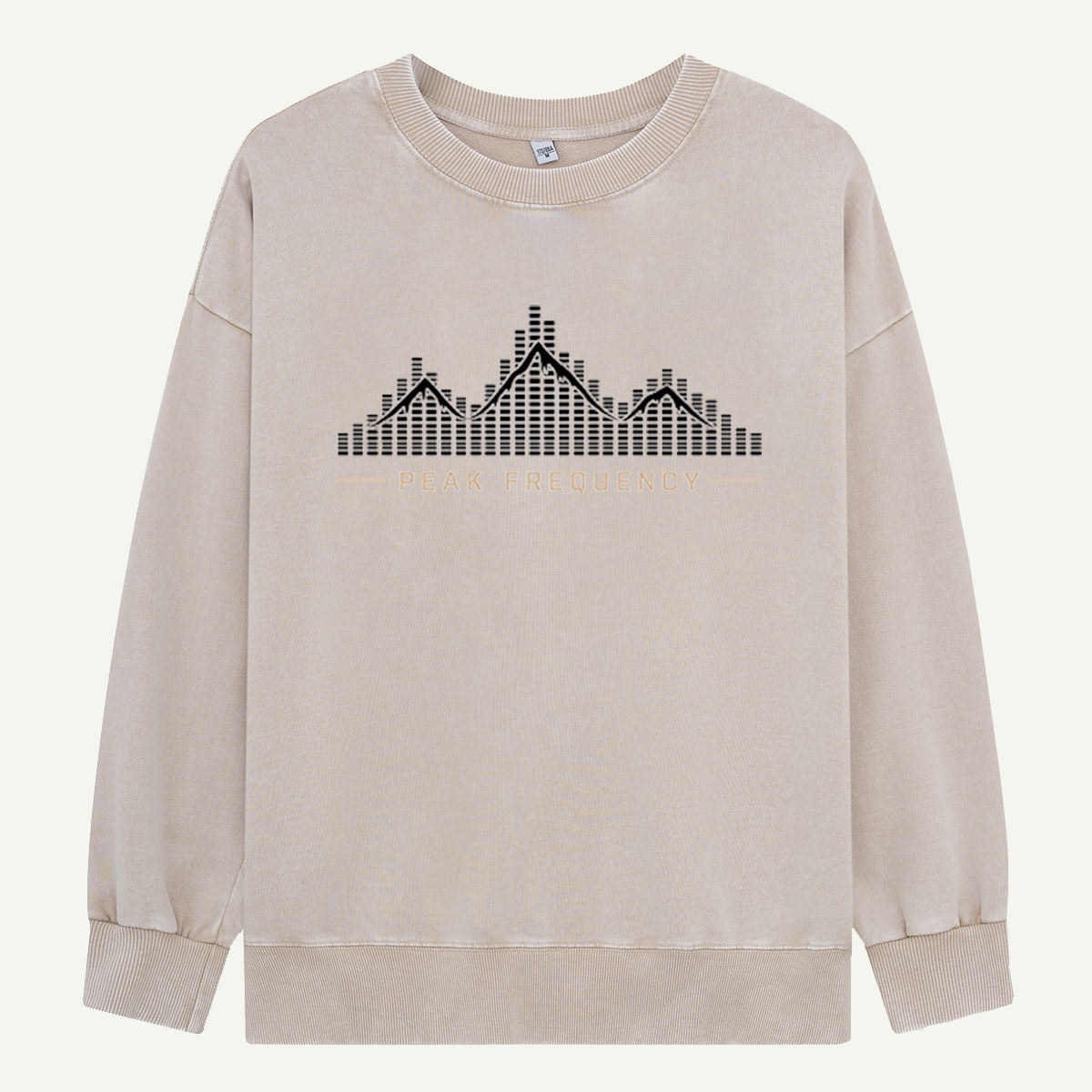 Tune Into Peak Frequency Washed Sweatshirts
