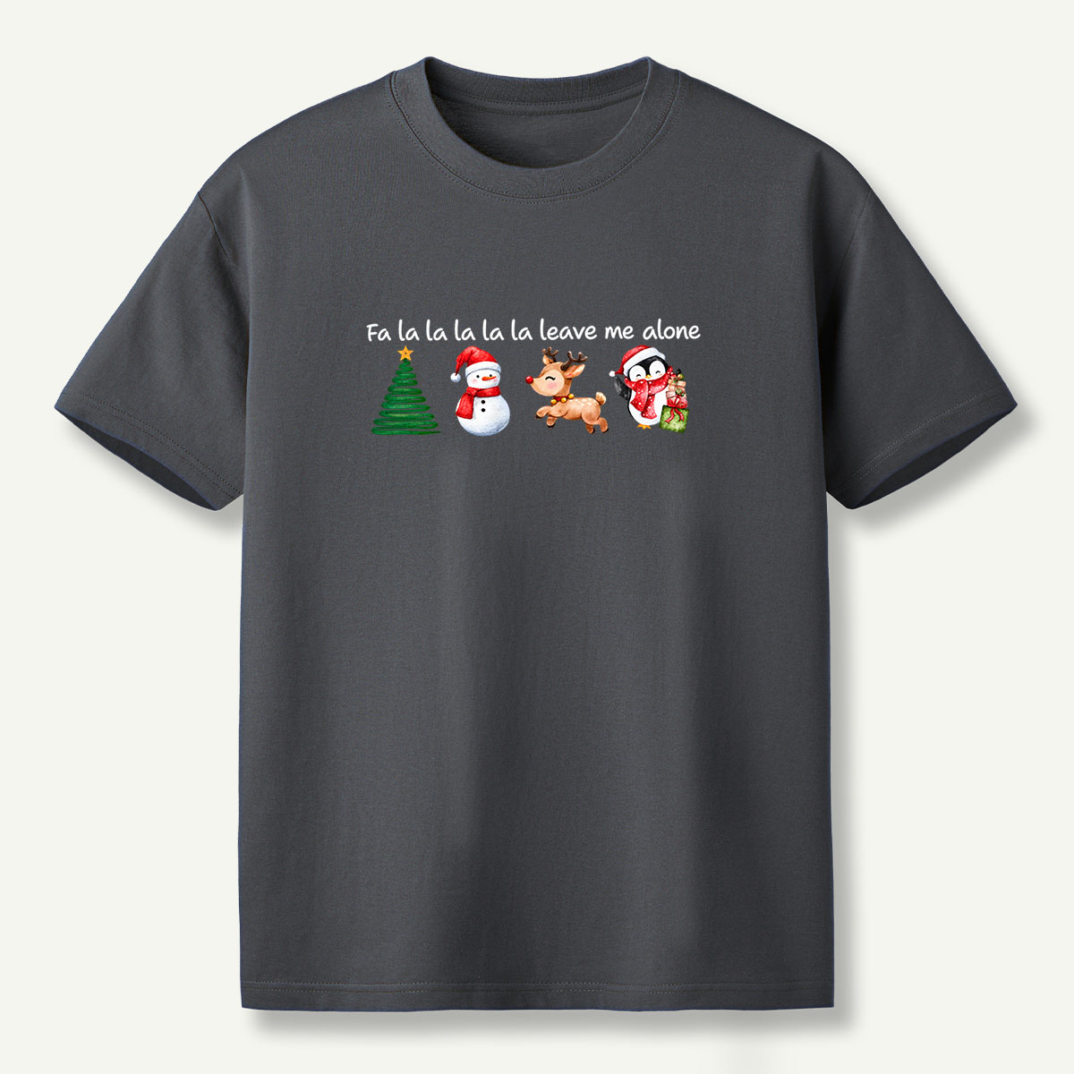 Fa La La Leave Me Alone Christmas T-Shirt