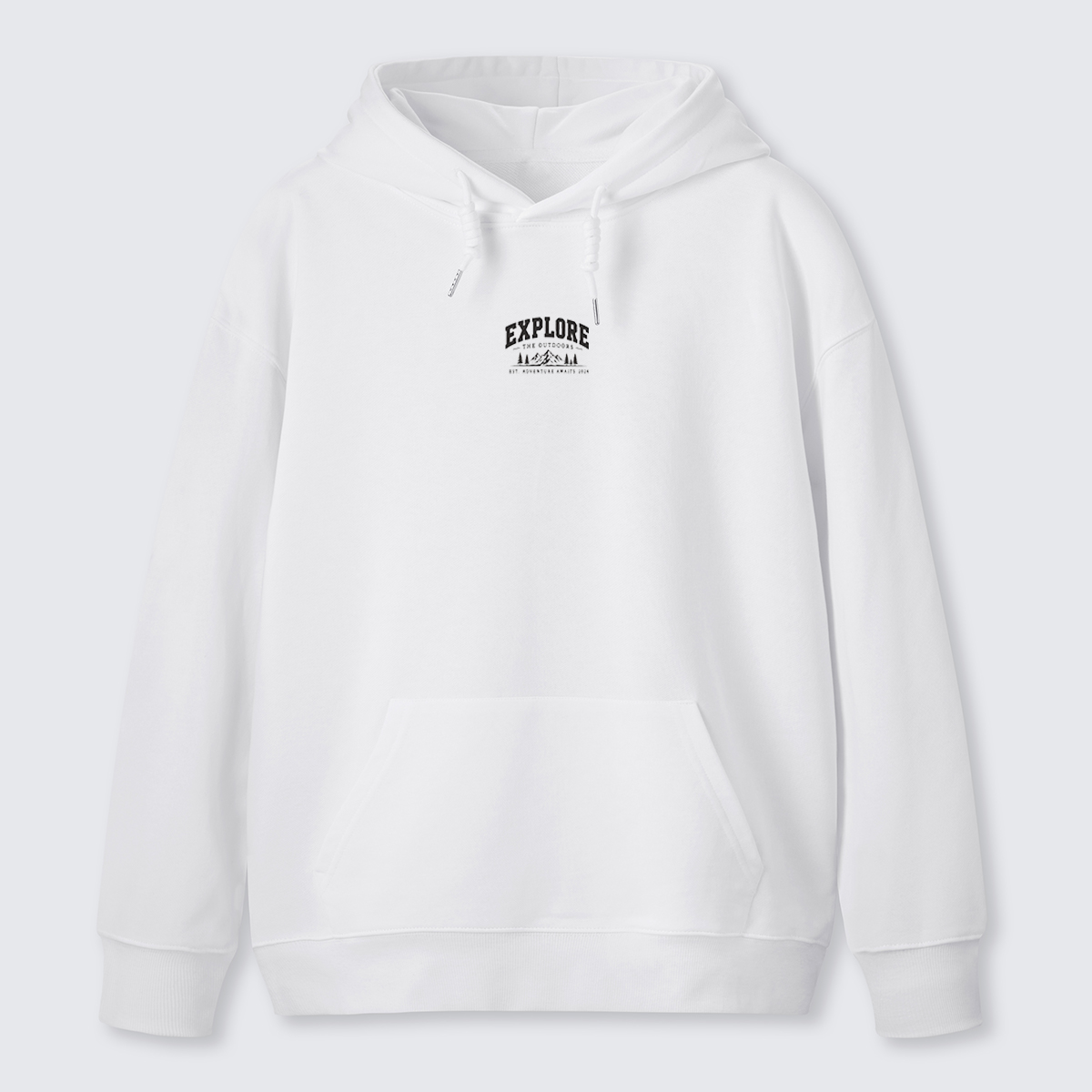 Explore More Mountains Embroidered Hoodie