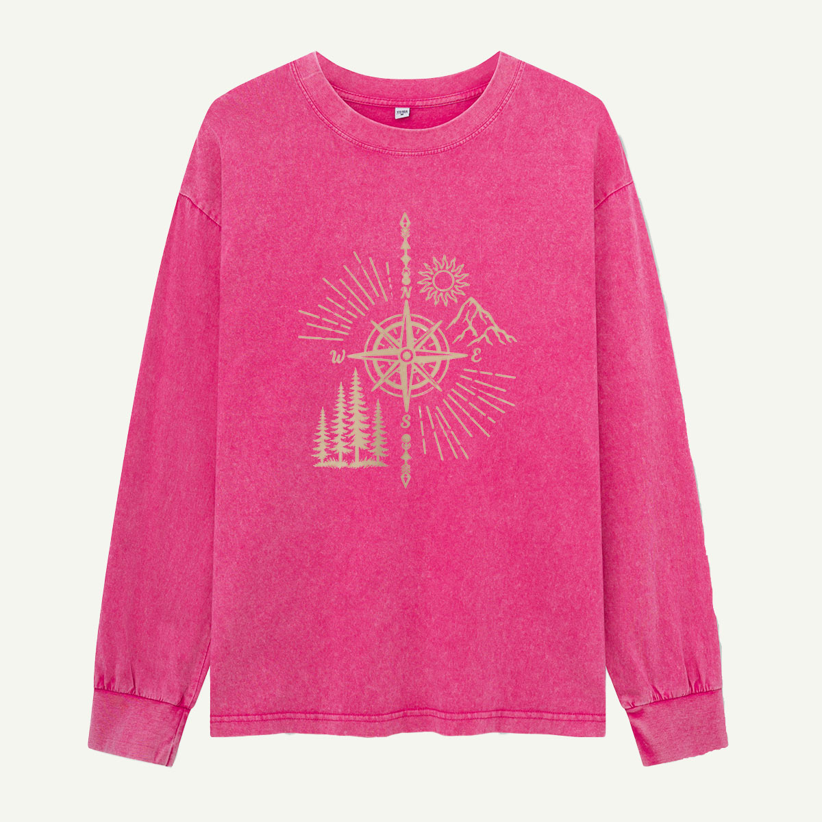 Find Your Way Outdoors Washed Long Sleeves