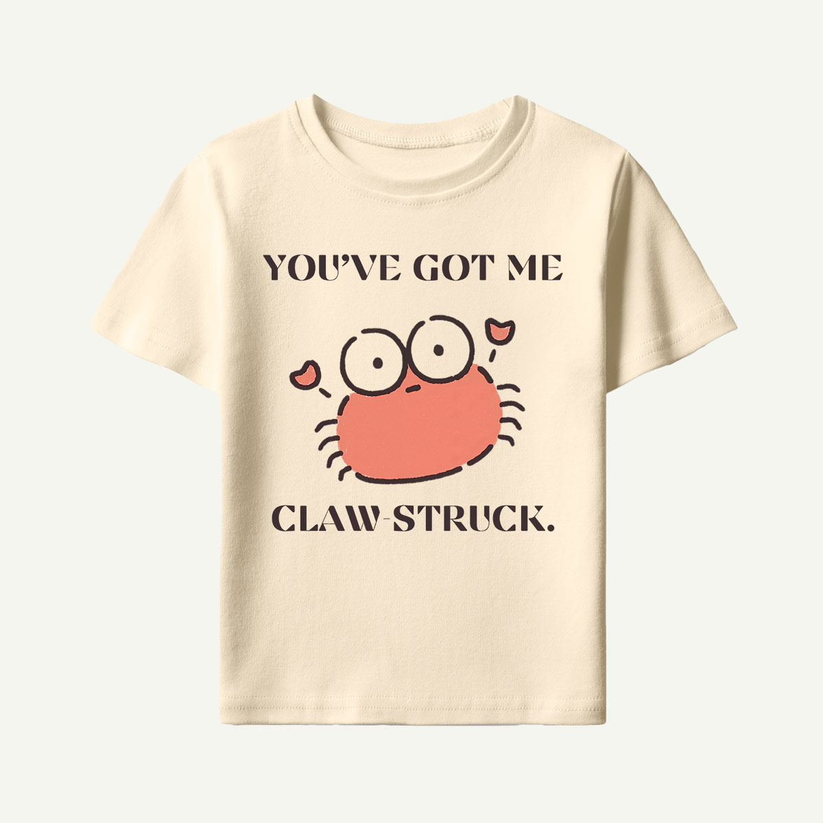 You’ve Got Me Claw Struck Crab Kids T-Shirt