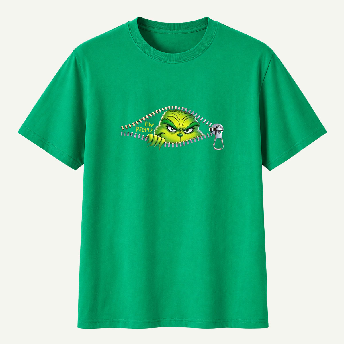 Ew People Christmas Grump T-Shirt