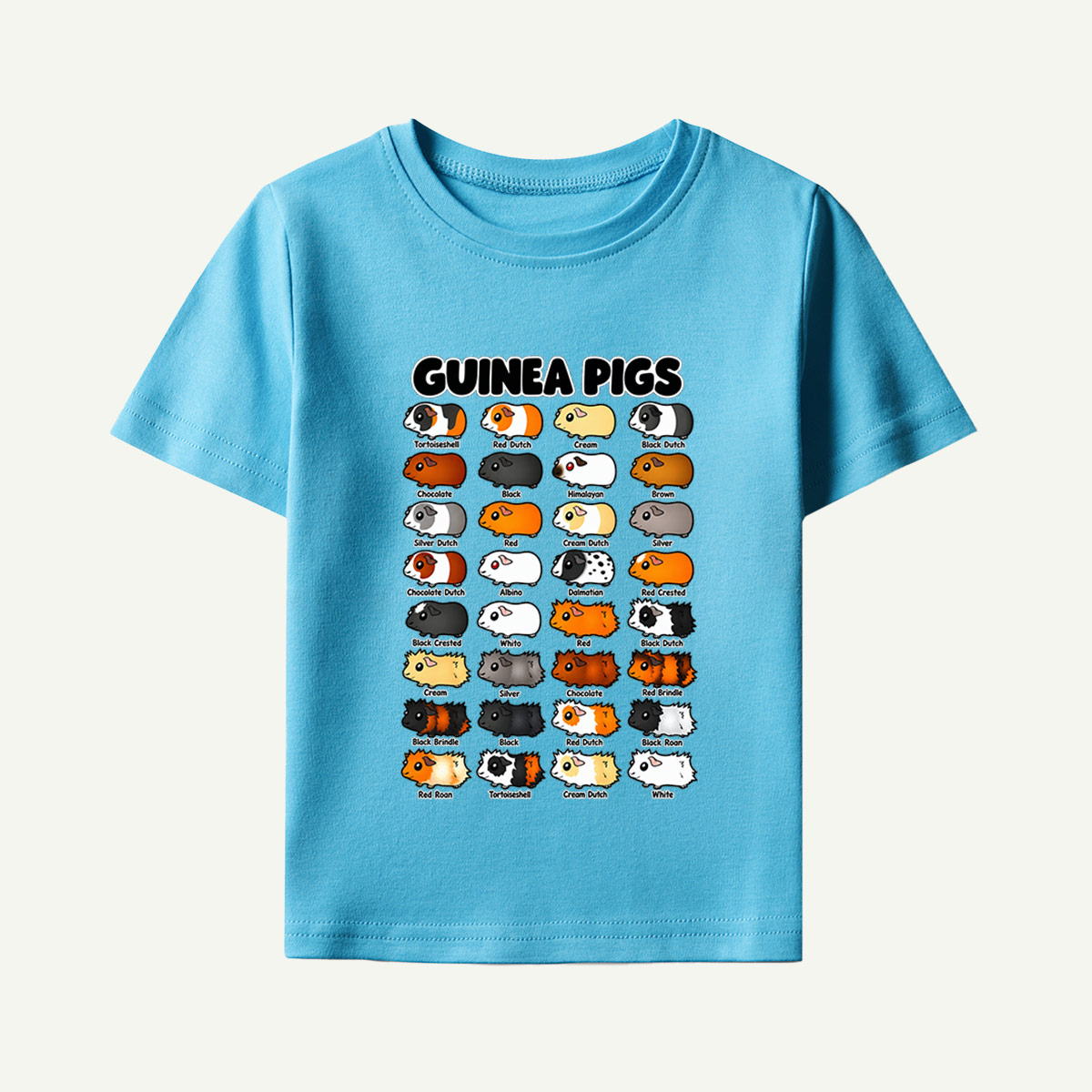 Guinea Pigs Breed Collection Kids T-Shirt