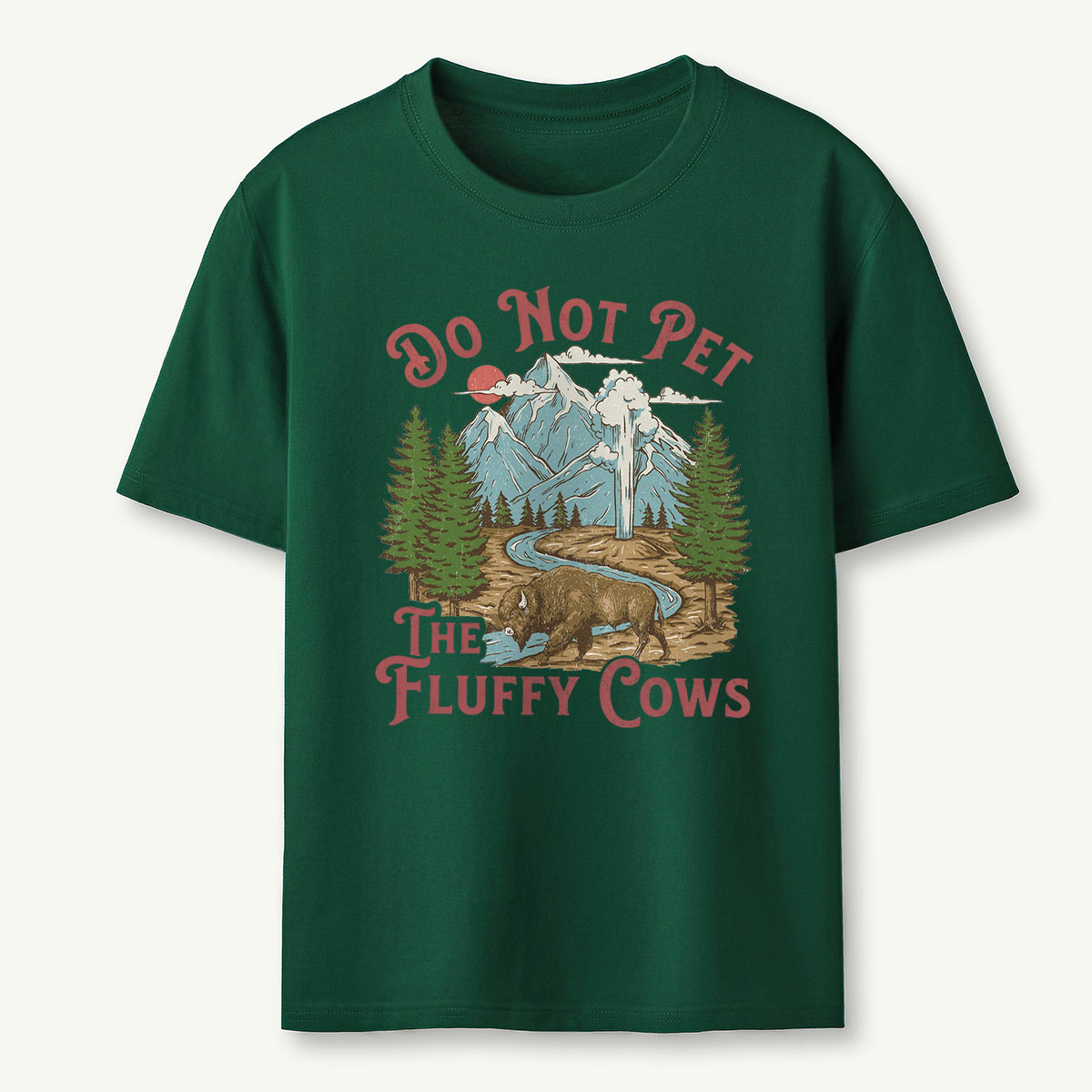 Fluffy Cows Yellowstone T-Shirt