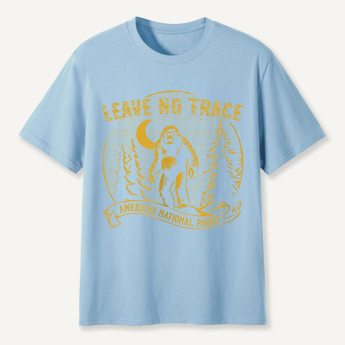 Denali National Park Bear Alaska Badge T-Shirt
