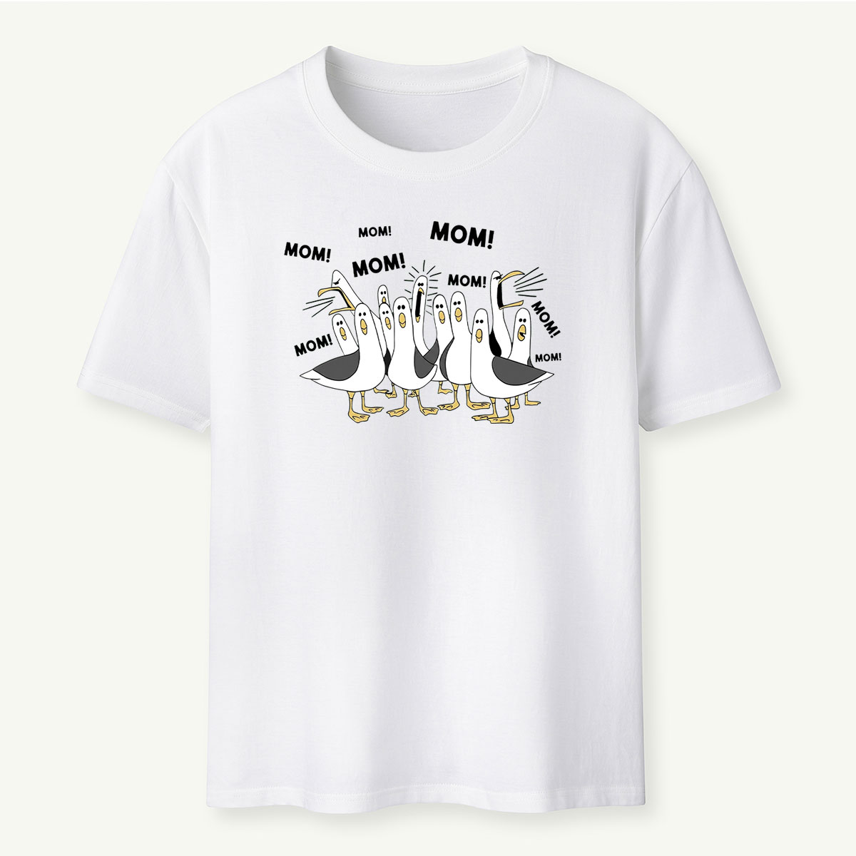 Seagulls Mom Mother's Day Gift T‑Shirt 
