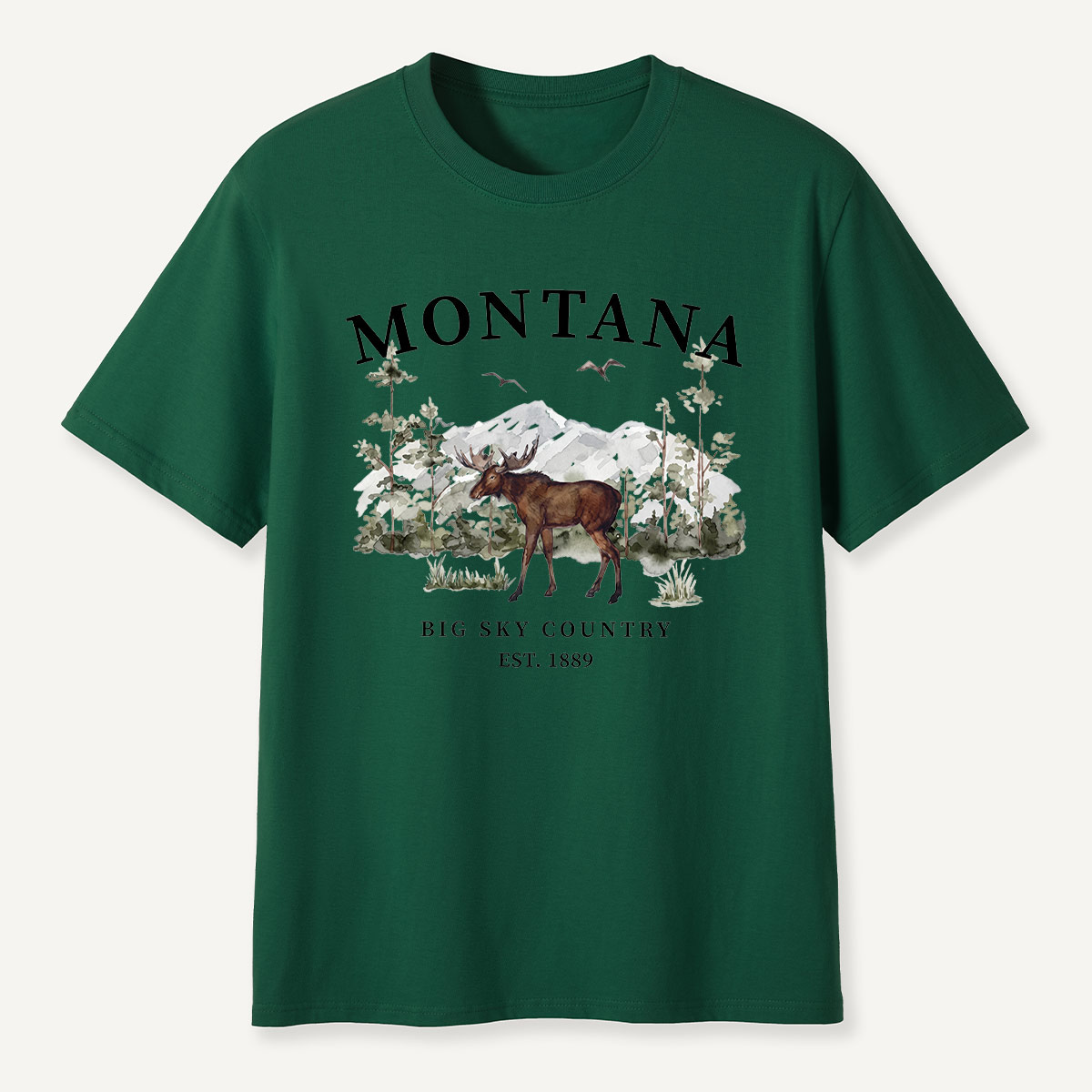 Montana Big Sky Country Moose T-Shirt