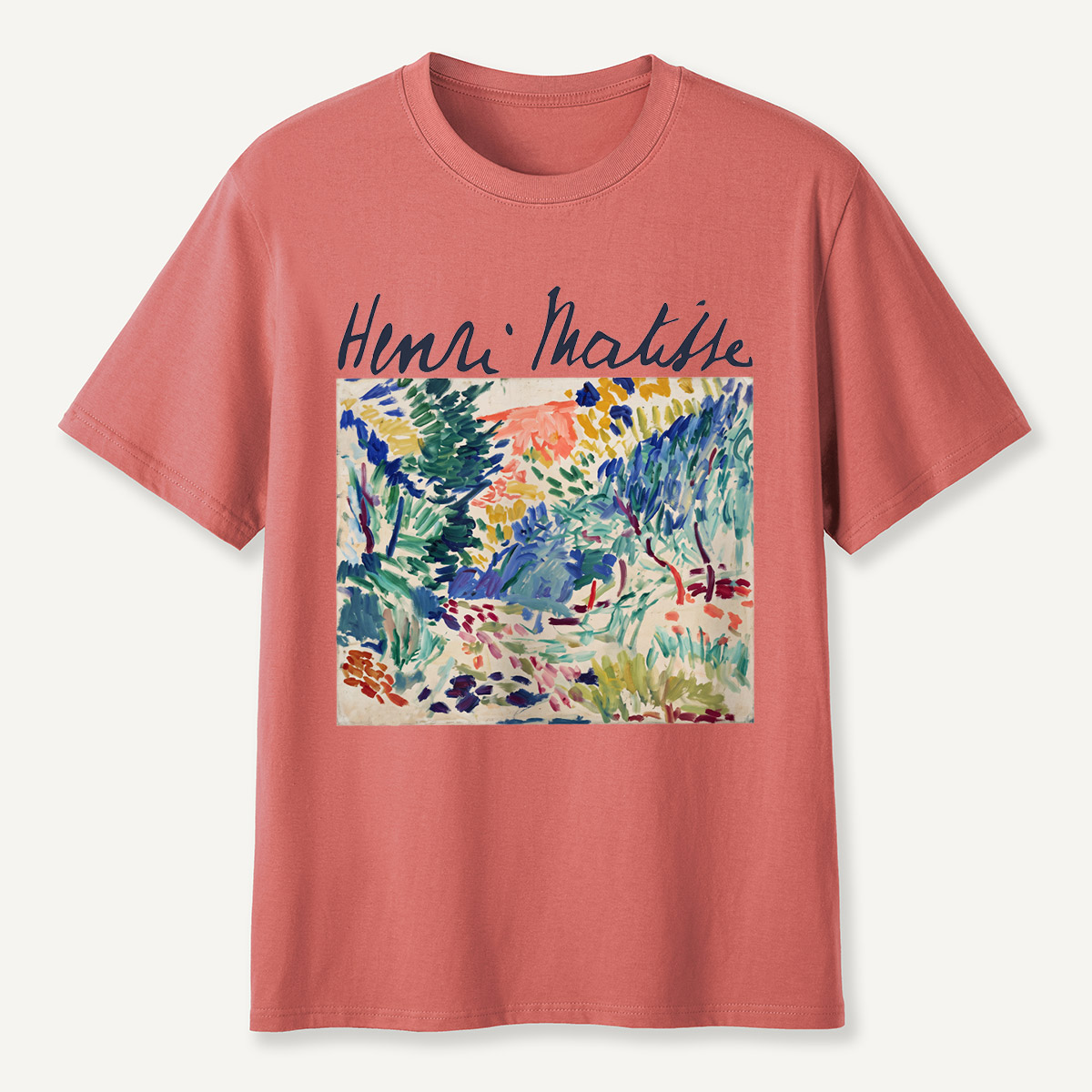 Henri Matisse Colorful Garden Art T-Shirt