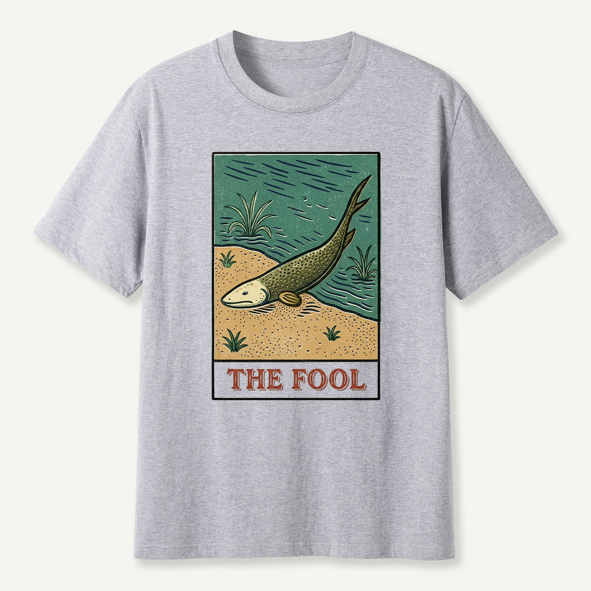 Vintage Lungfish Tarot The Fool T-Shirt