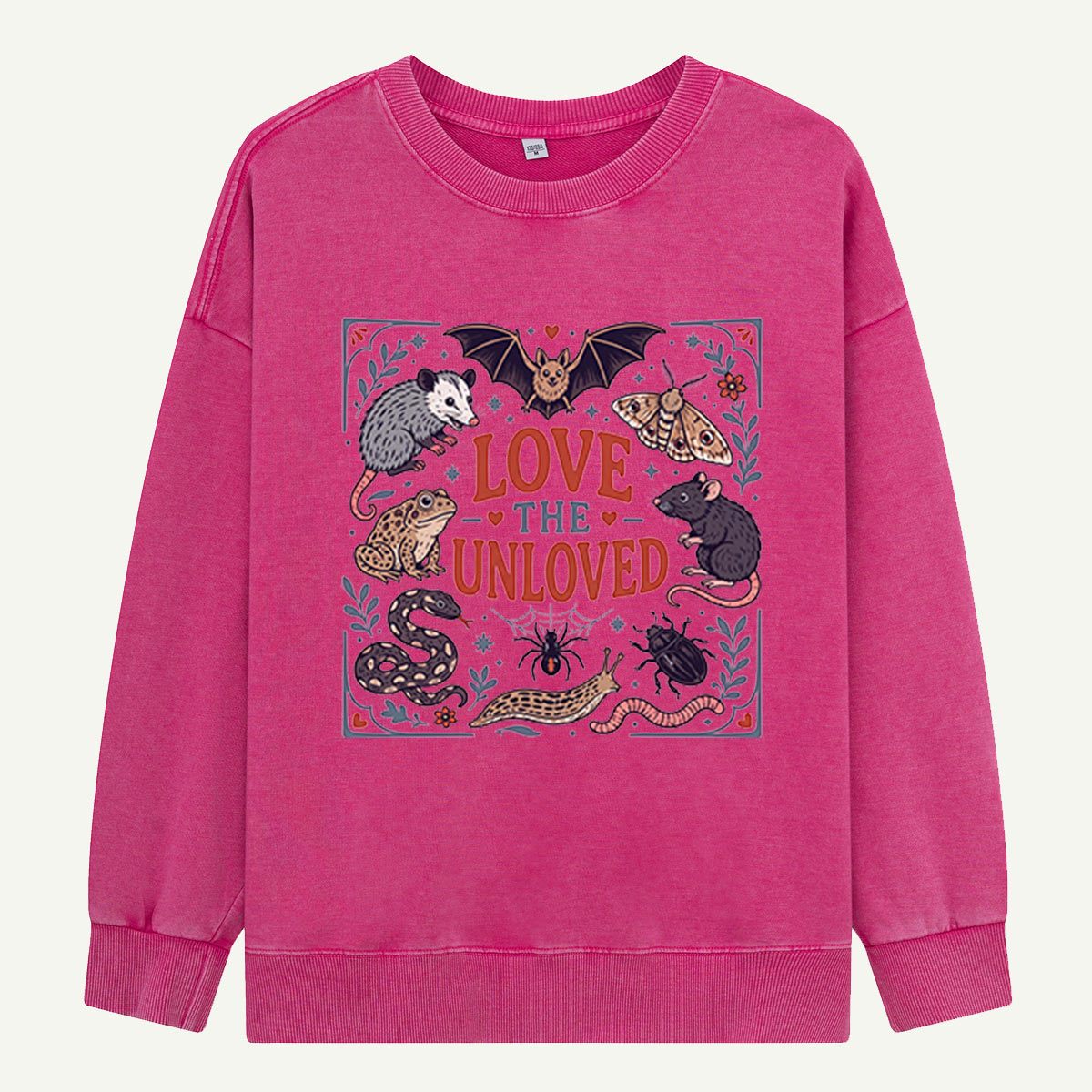 Love the Unloved Wildlife Club Washed Sweatshirts