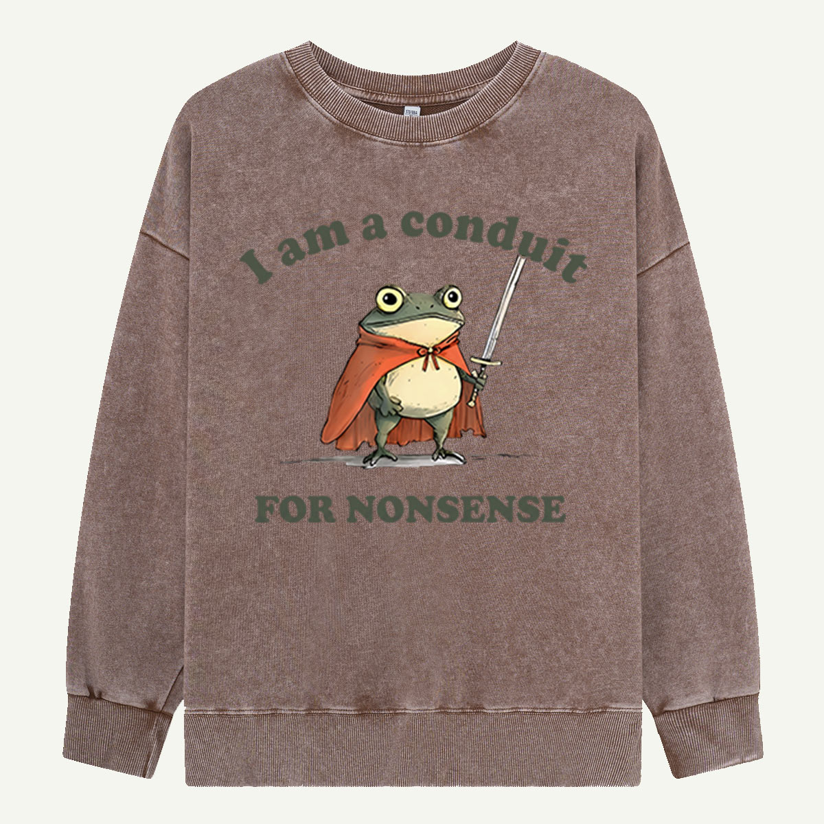 Ladybug and Flower Tee Washed Sweatshirts