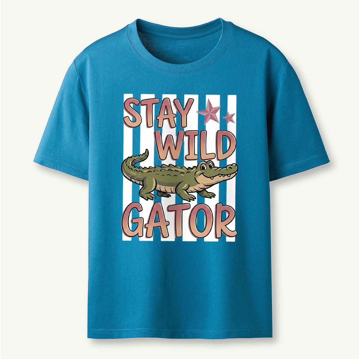 Stay Wild Gator Alligators T‑Shirt
