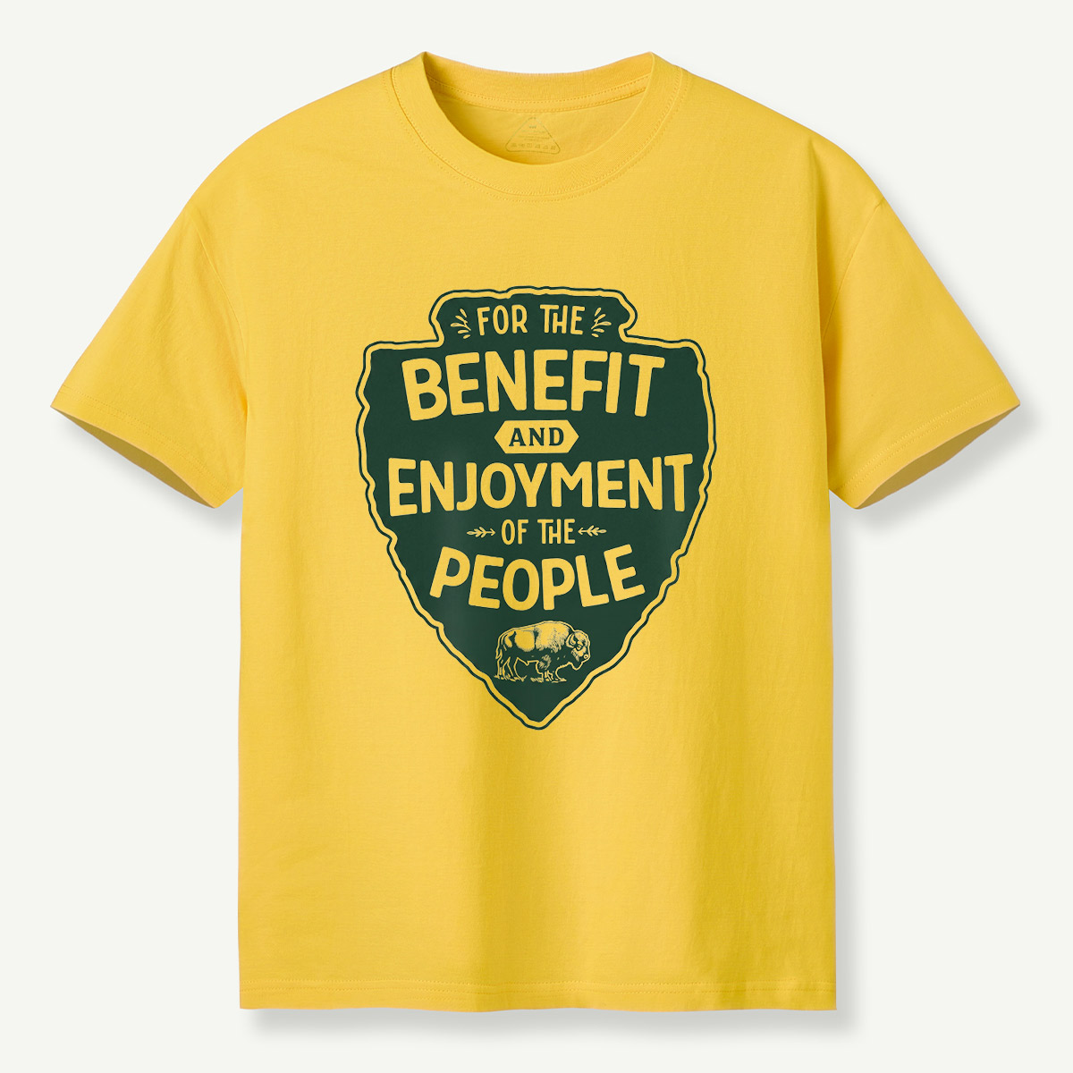 Benefit and Enjoyment of the People Park Badge T-Shirt
