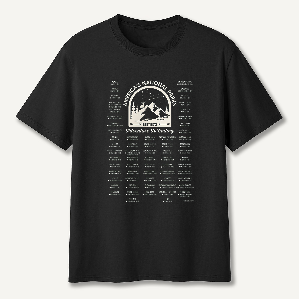 America’s National Parks Adventure Is Calling Tour T-Shirt