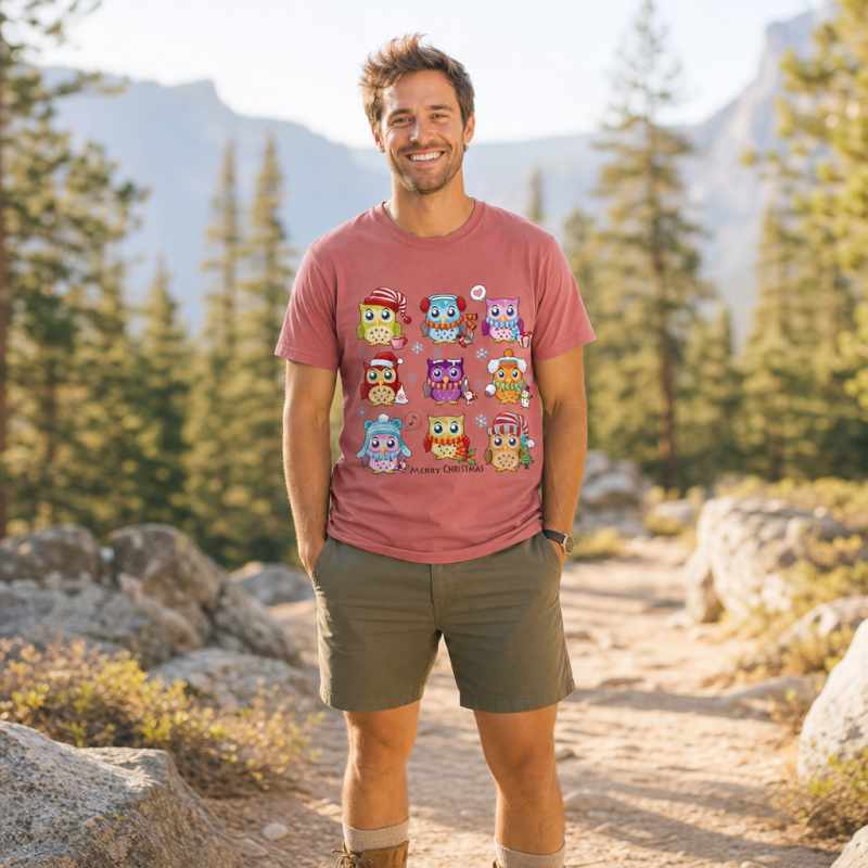 Christmas Owl Squad T-Shirt