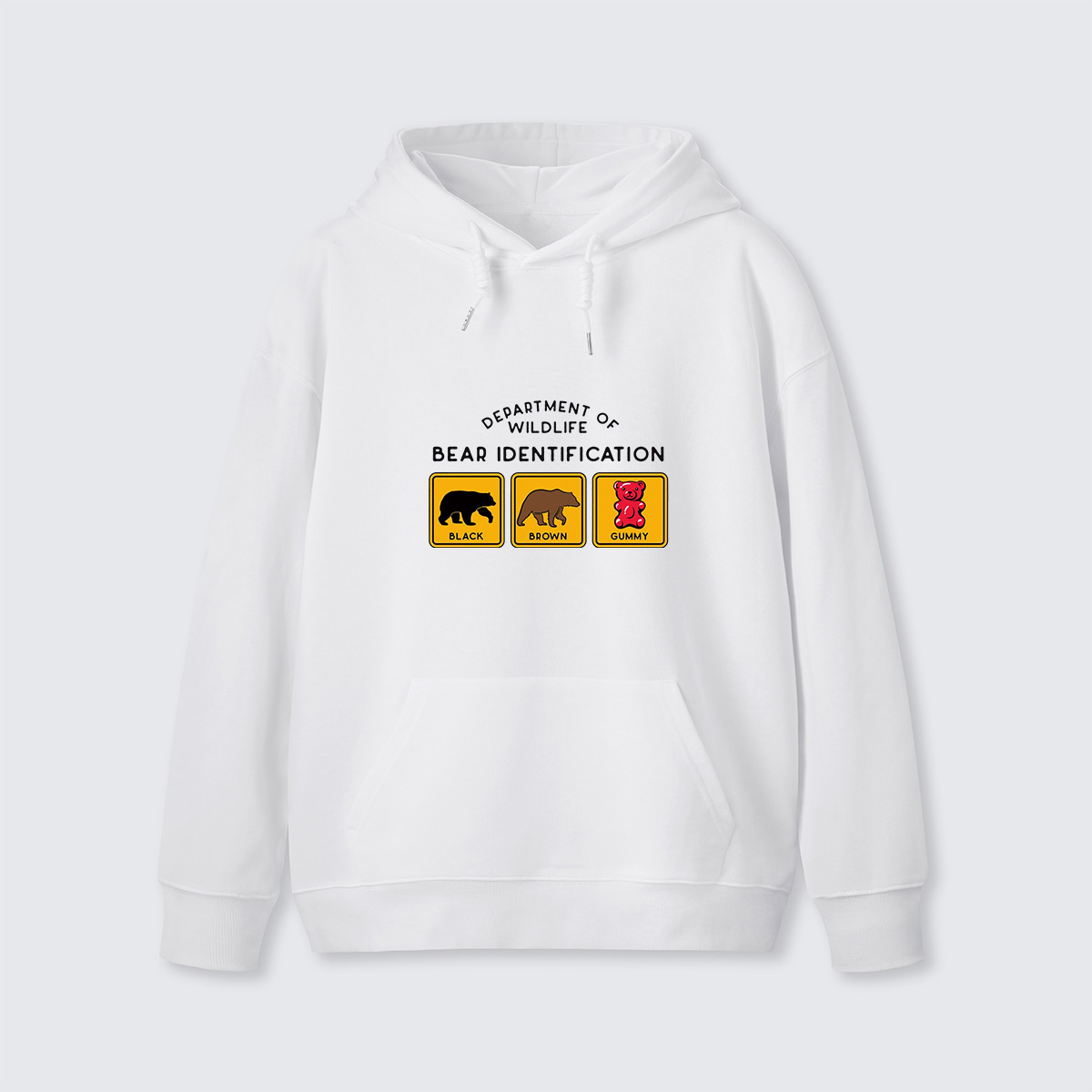 Bear Tee Cotton Classic Hoodie