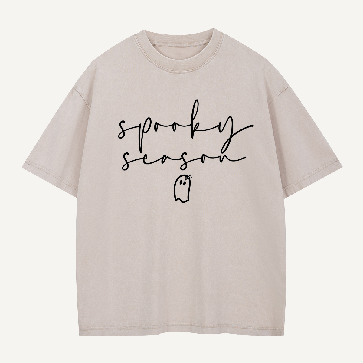 Spooky Season Has Arrived Washed T-Shirt