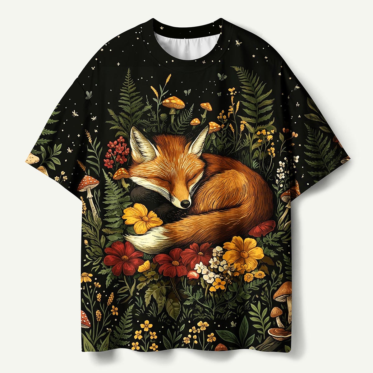 Sleeping Fox Meadow Botanical Premium Eco Tee