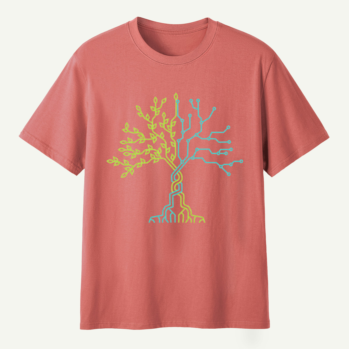 Half Alive Half Bare Tree T-Shirt