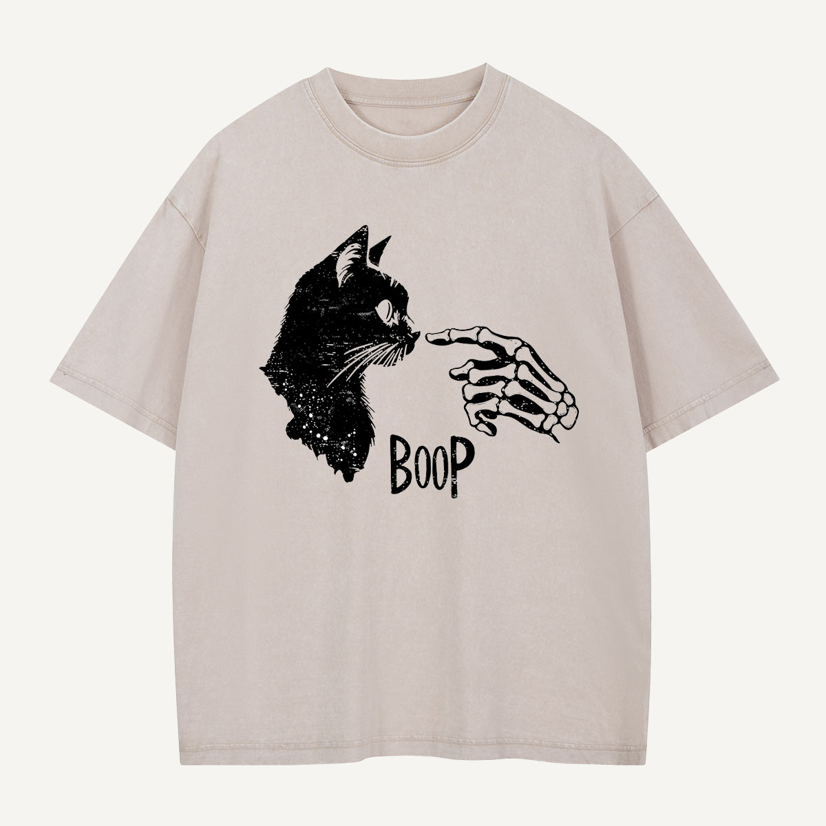 One Boop Beyond the Grave Washed T-Shirt