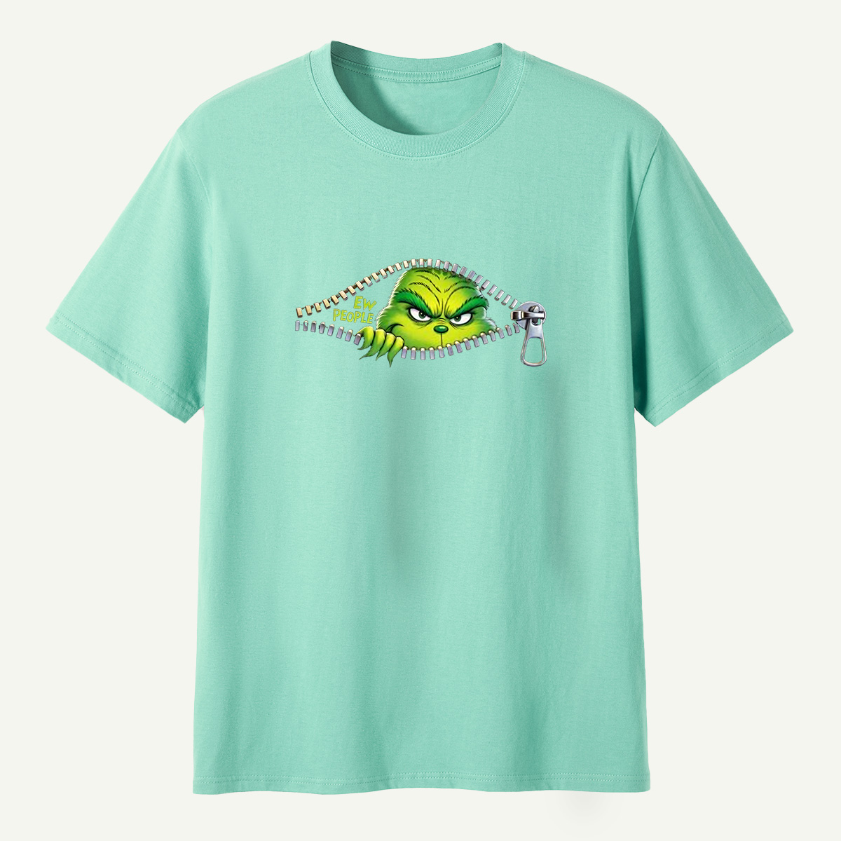 Ew People Christmas Grump T-Shirt