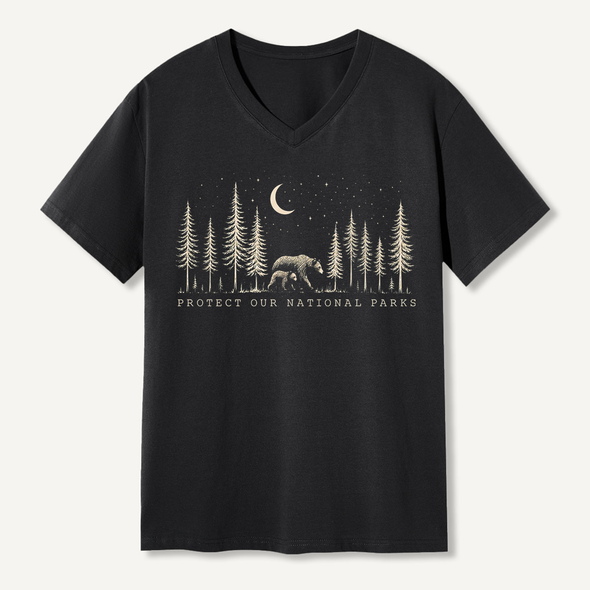 Protect The National Parks Environmental Activism V-neck T-Shirt