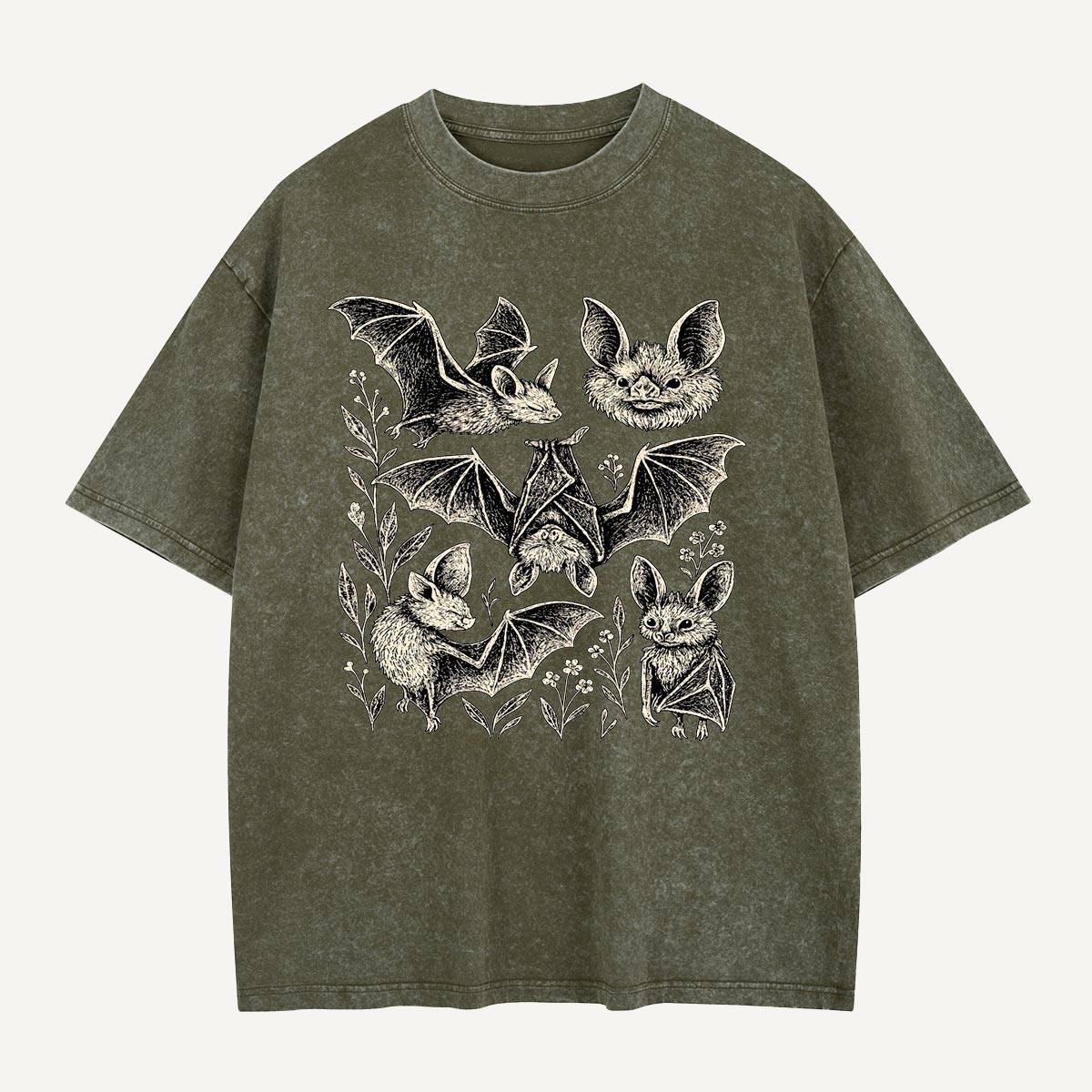 Welcome to the Bat Garden Washed T-Shirt