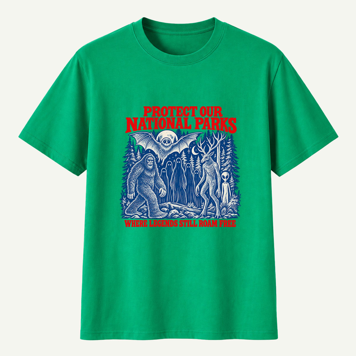 Protect Our National Parks Where Legends Still Roam Free T-Shirt