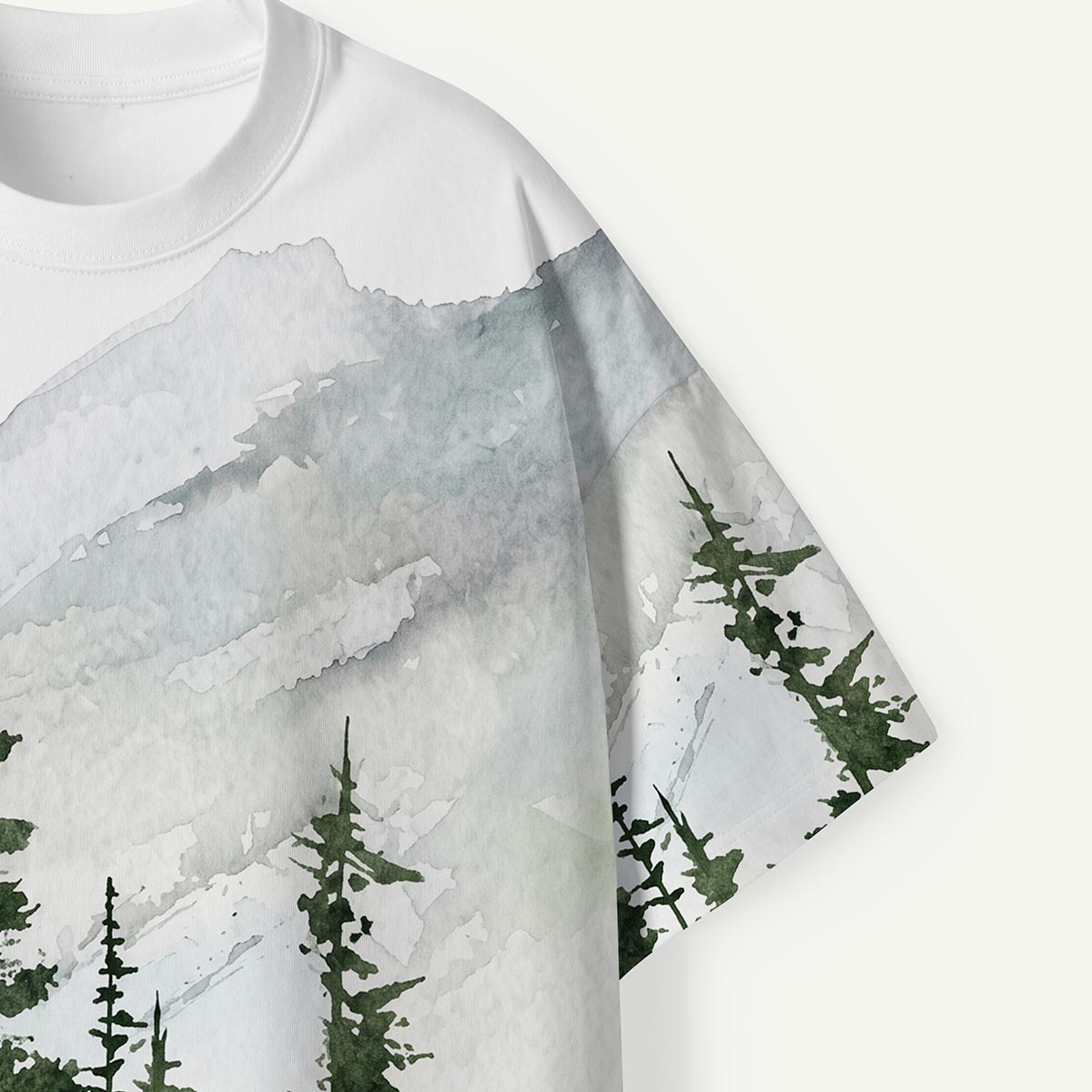 Alpine Pine Mountain Premium Eco Tee