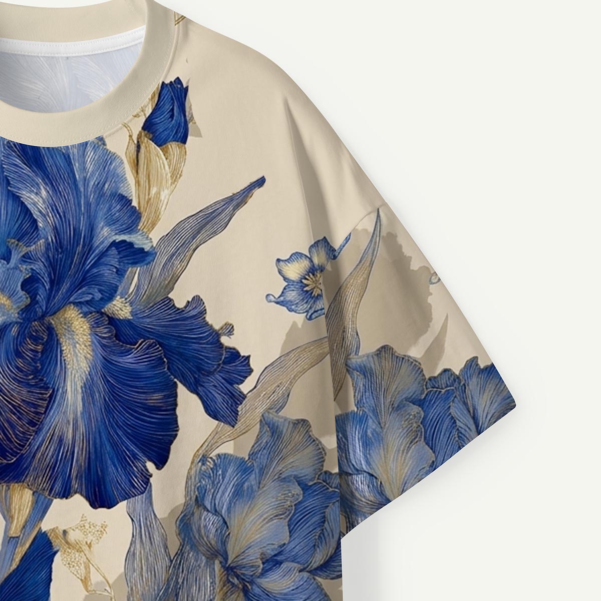 Blue Iris Botanical Premium Eco Tee