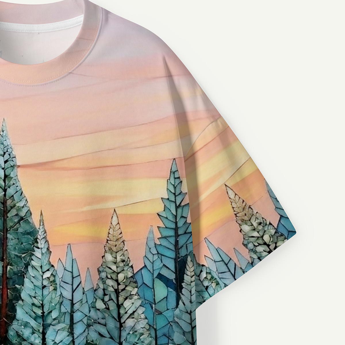 Twilight Evergreen Forest Premium Eco Tee