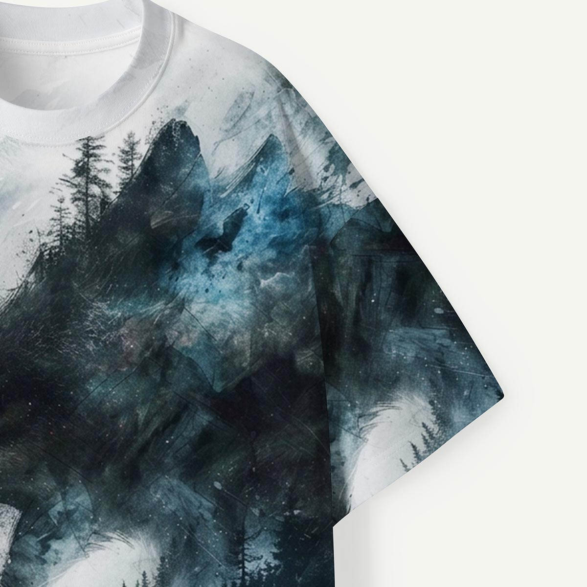Wild Spirit Wolf Ink Premium Eco Tee
