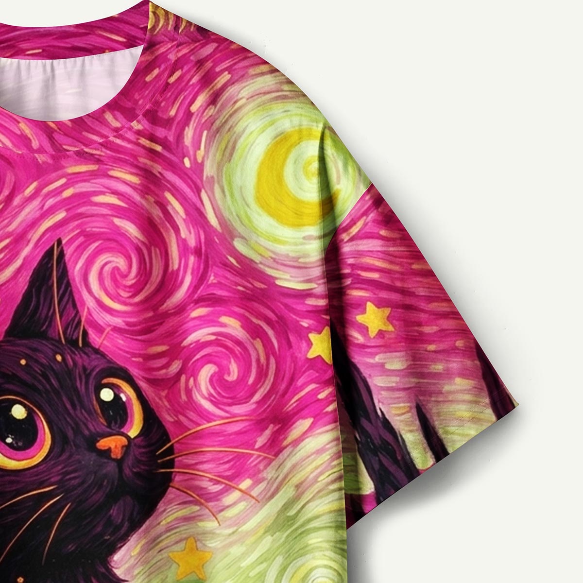 Dreamy Star Cat Fantasy Premium Eco Tee