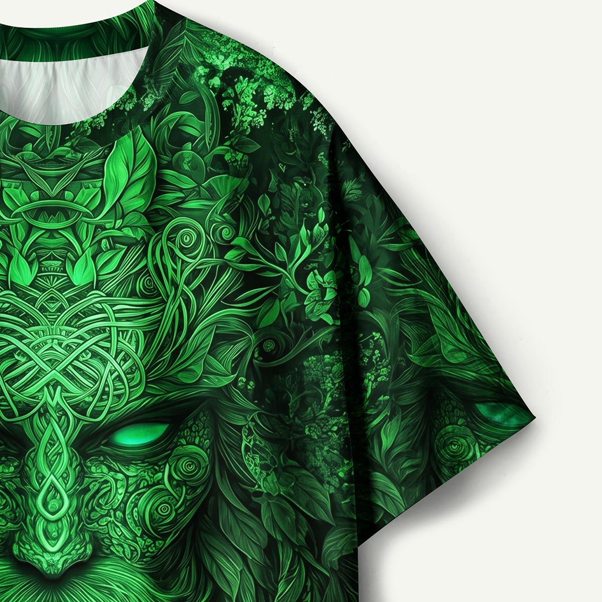 Emerald Forest Guardian Premium Eco All-Over Print T-Shirt