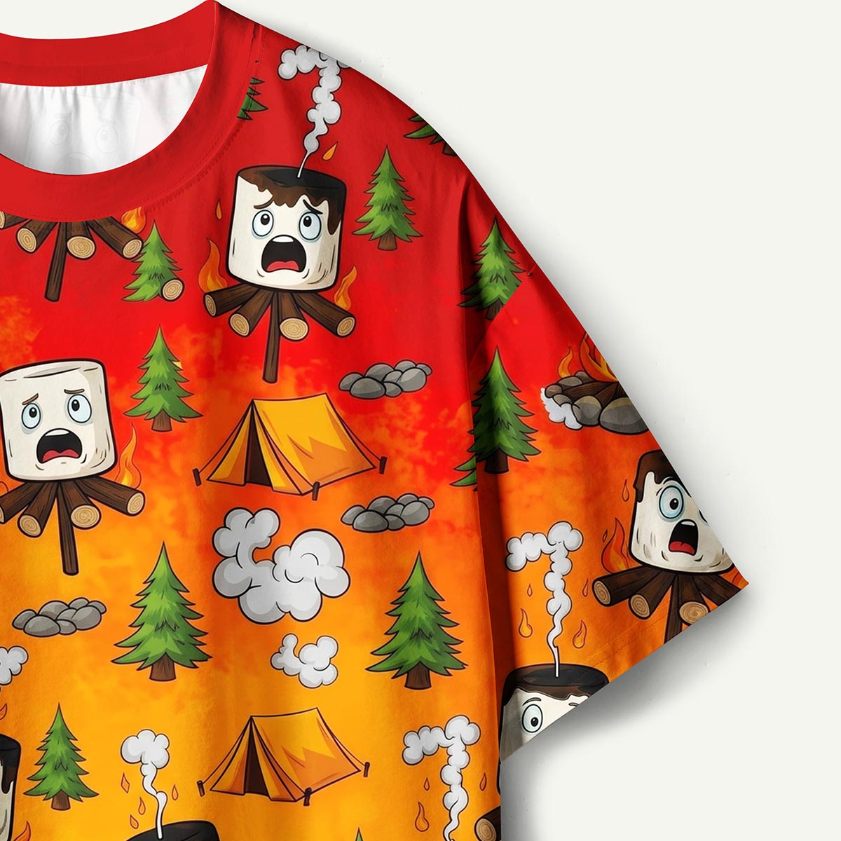Burnt Marshmallow Dancing Party Premium Eco Tee