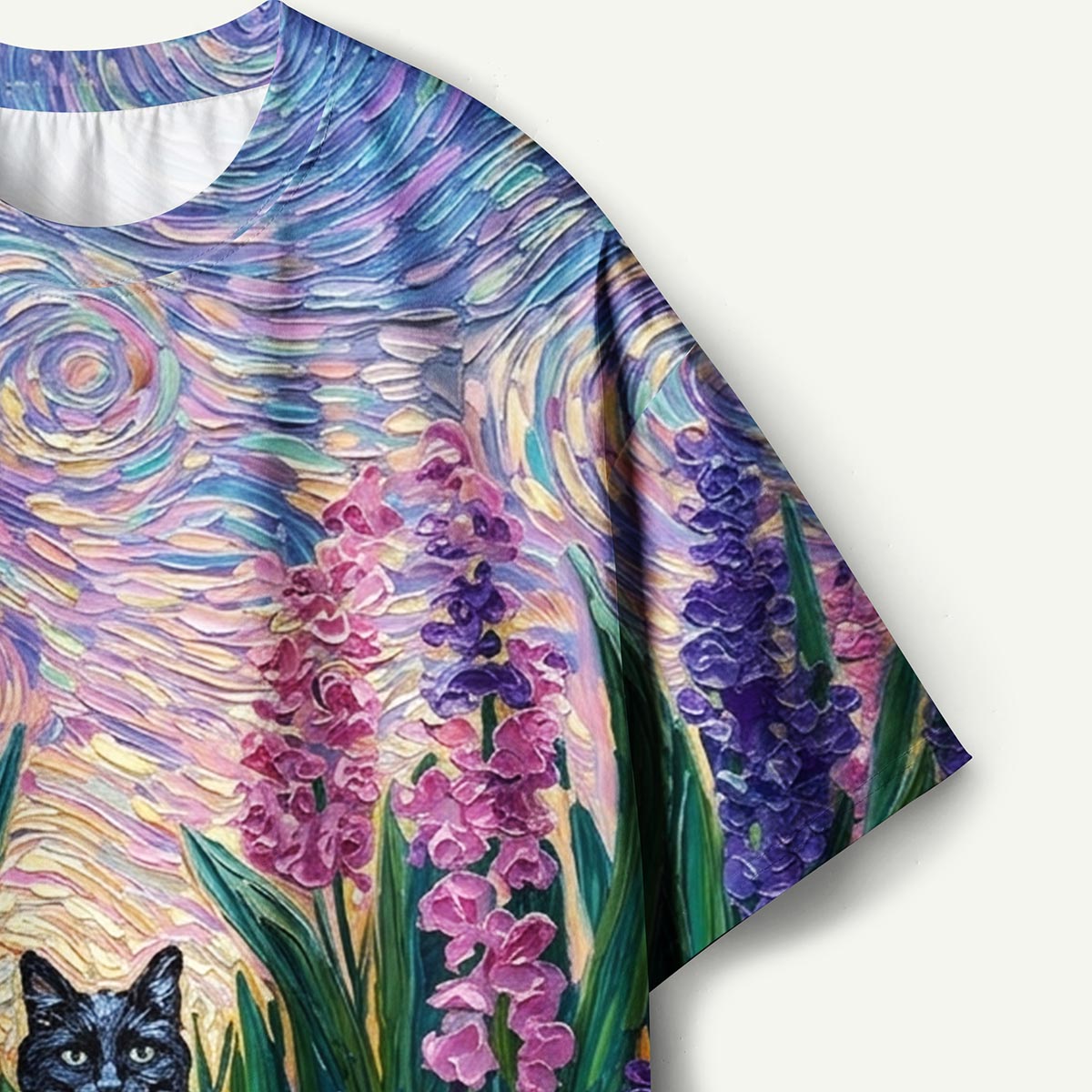 Starry Garden Black Cat Premium Eco Tee