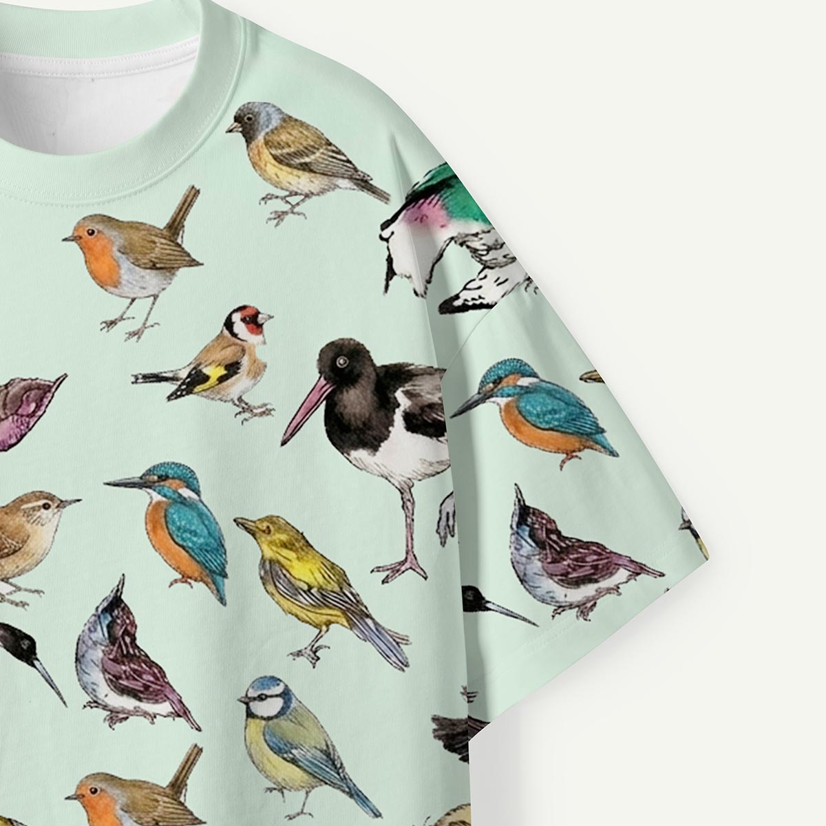 Wild Bird Illustration Premium Eco Tee