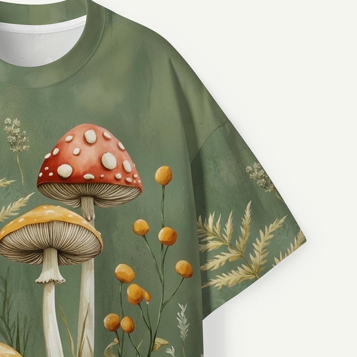 Woodland Mushroom Premium Eco Tee