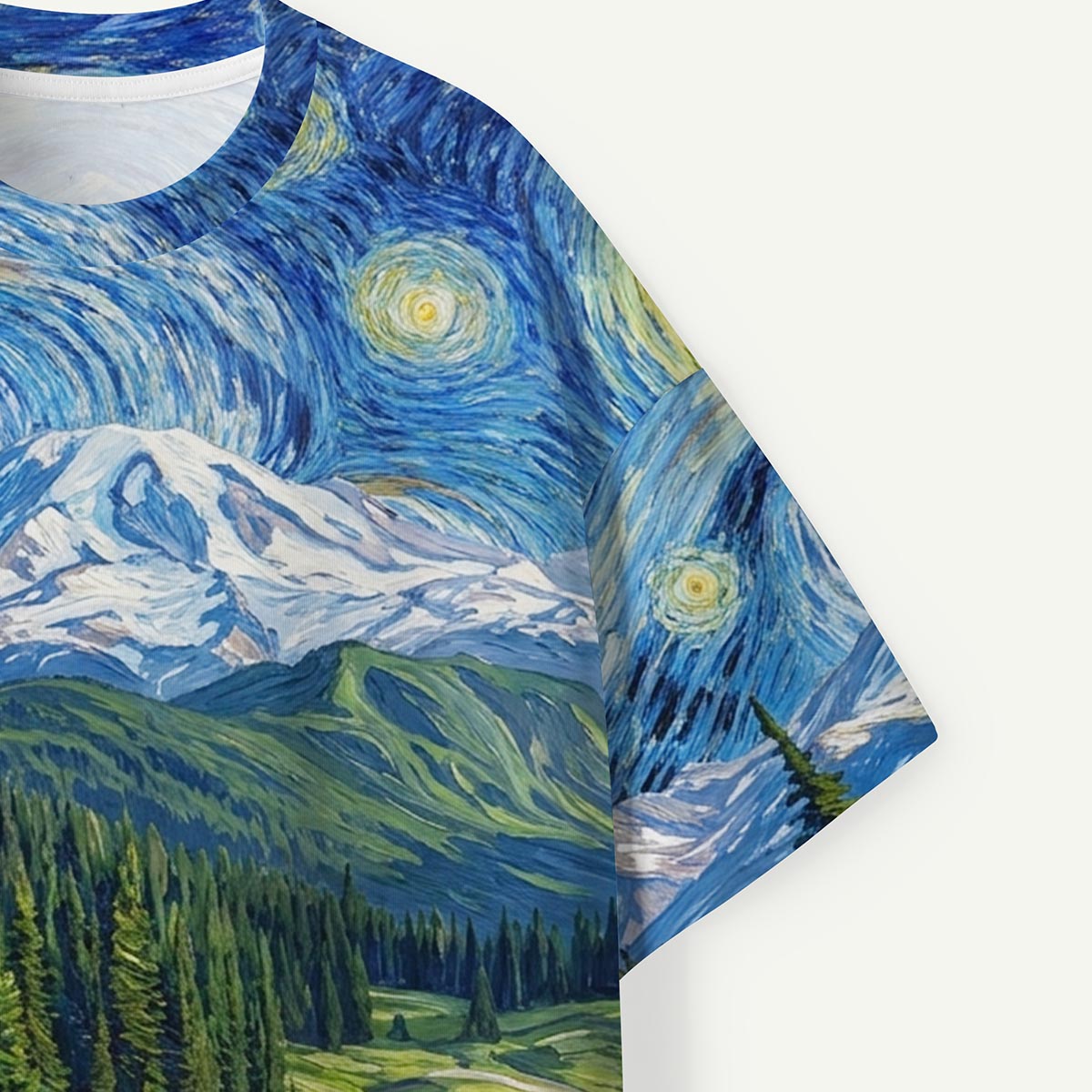 Starry Mountain Meadow Premium Eco Tee