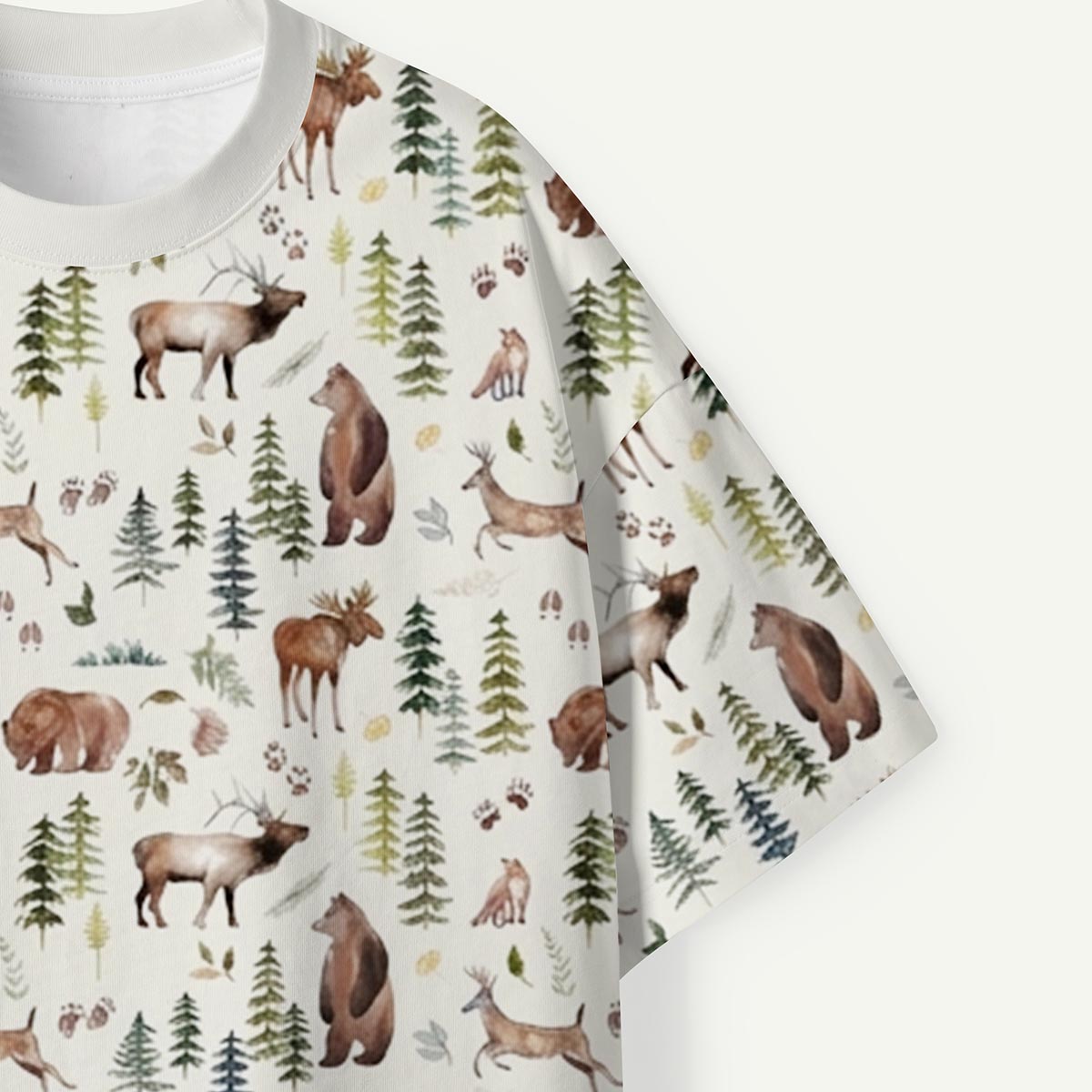 Woodland Wildlife Premium Eco Tee