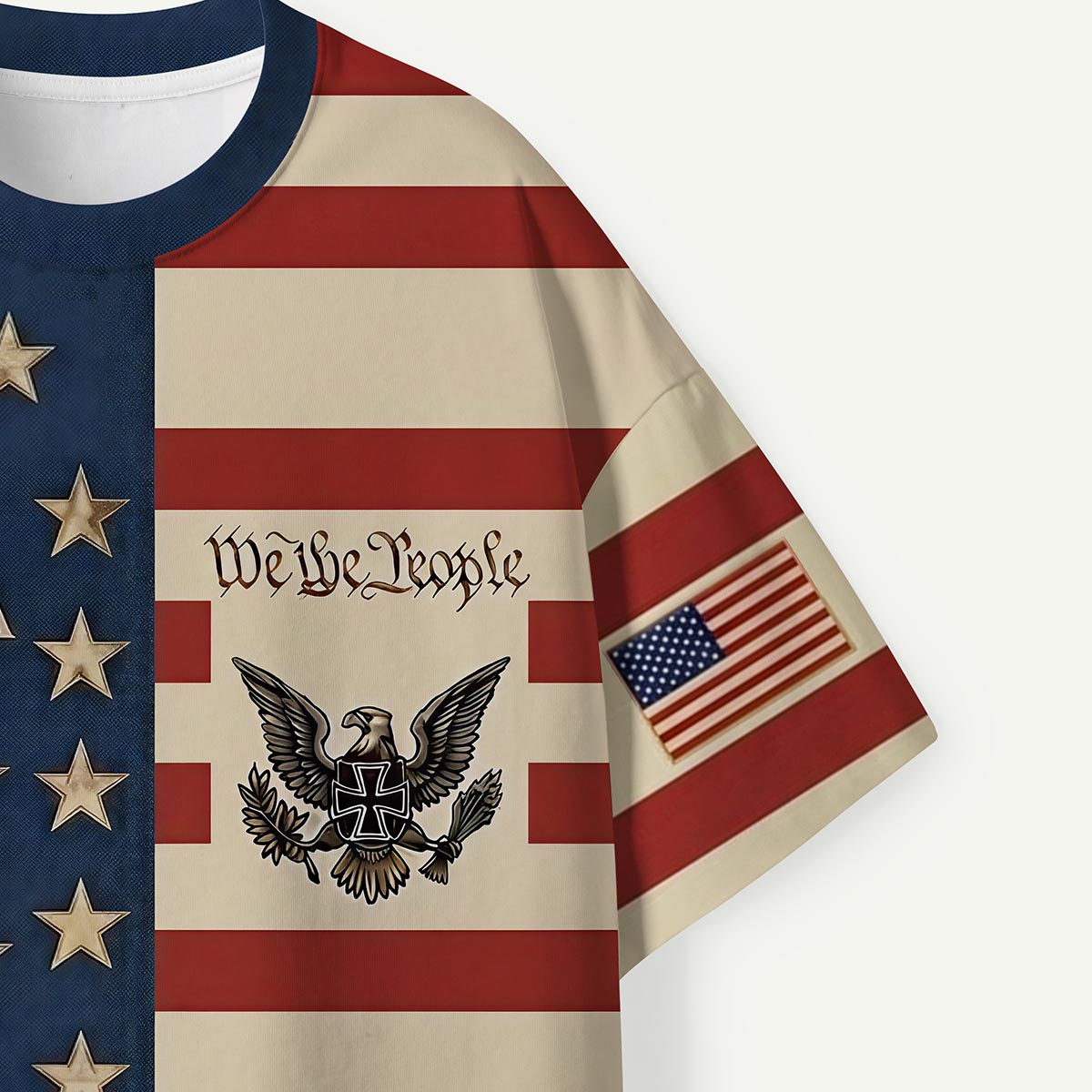 America 1776‑2026 Flag Eagle Premium Eco Tee