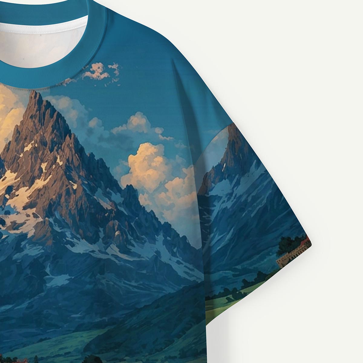 Snow Mountain Peak Premium Eco Tee