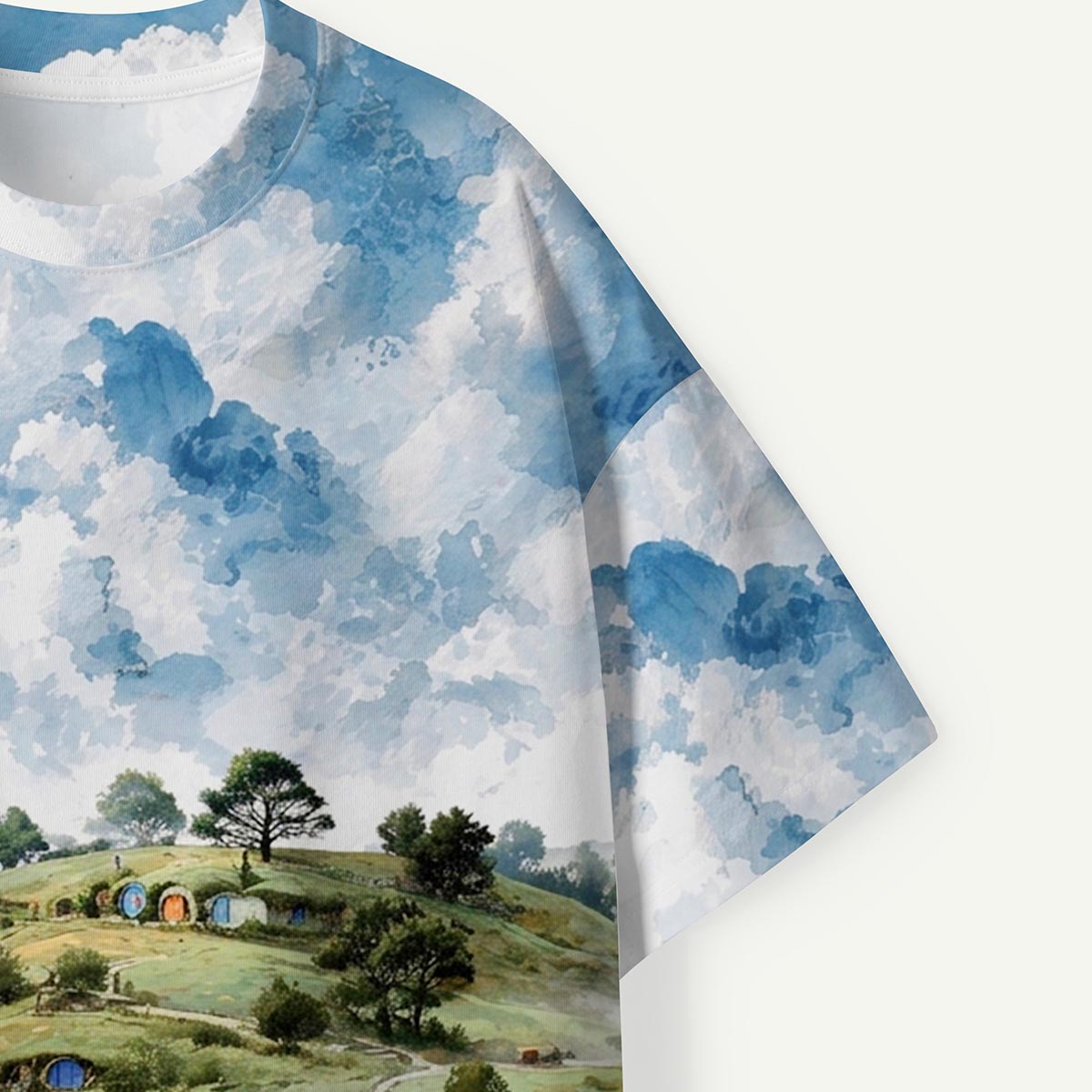 Rolling Hills Sky Premium Eco Tee