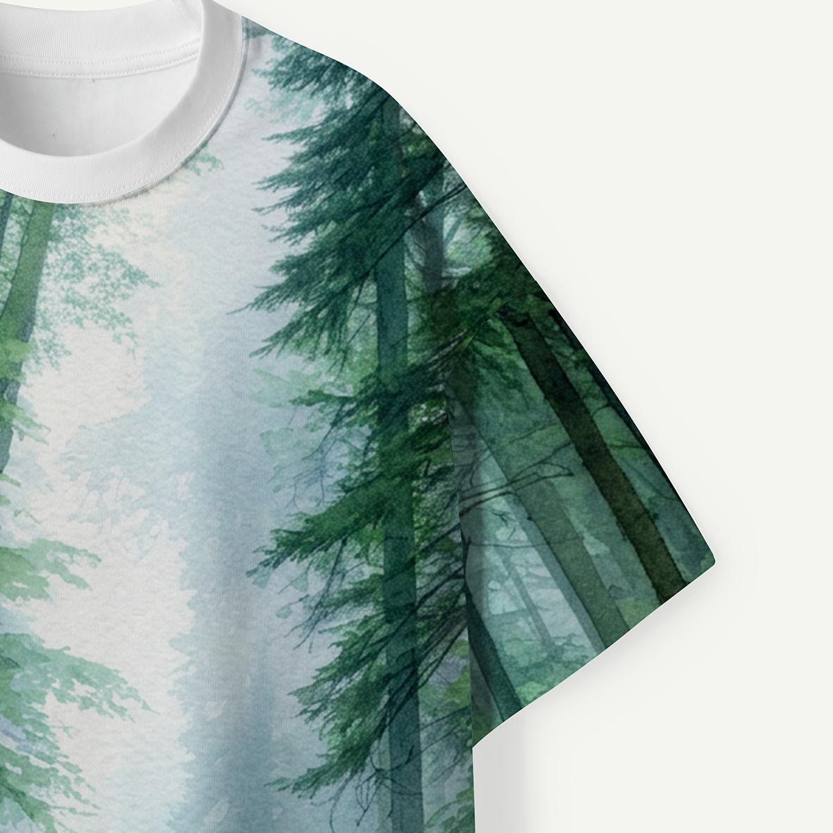 Misty Forest Deer Path Premium Eco Tee